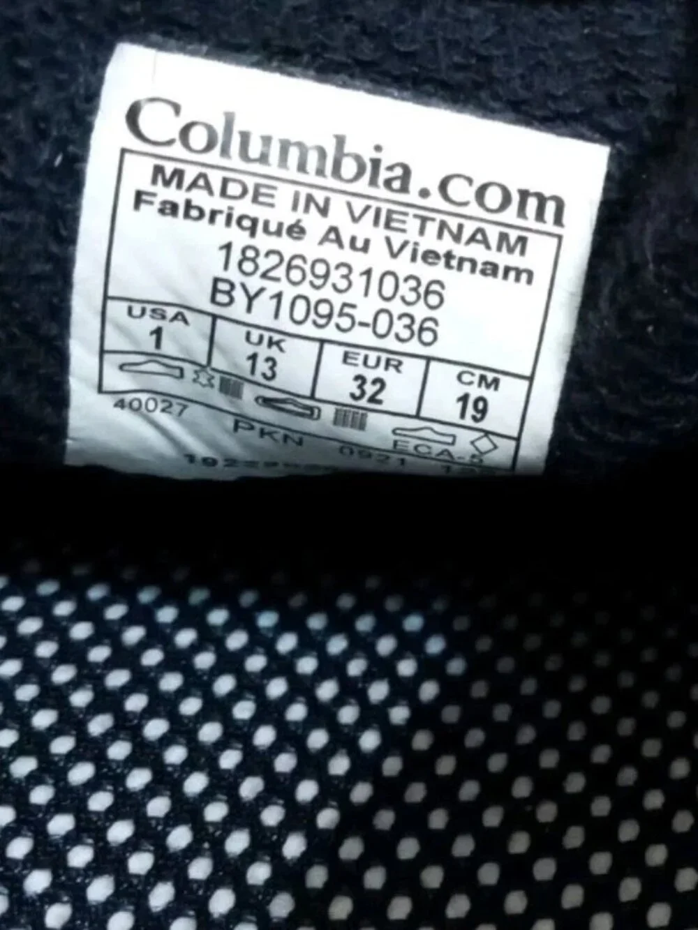 Columbia Bahama PFG Kids Shoes, Size1 Gray, Slip On Omni Grip